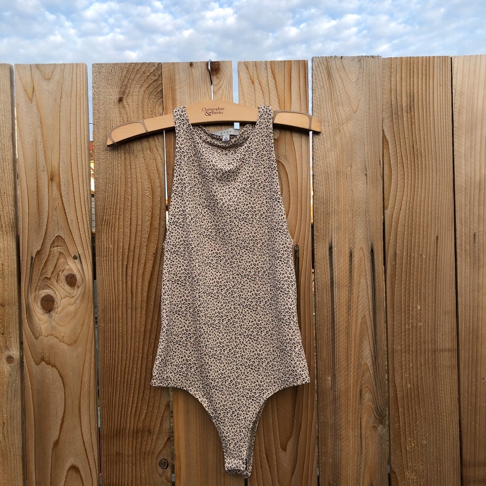 Gaze Leopard bodysuit